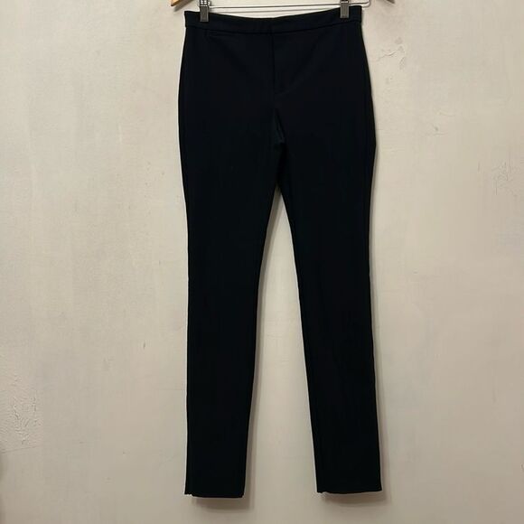 Vince black skinny unhemmed pants Size 4 EUC - Picture 1 of 10